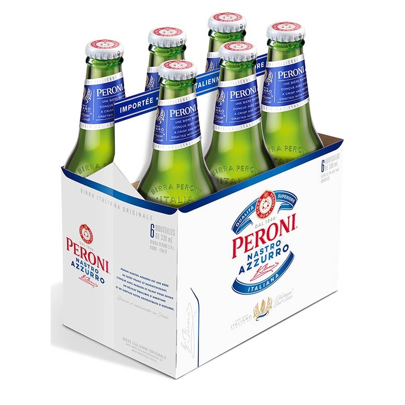 Peroni 6 X 330ml Bottles